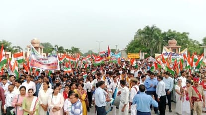 Tricolor proudly hoisted in Rampur, resolve to maintain unity and integrity