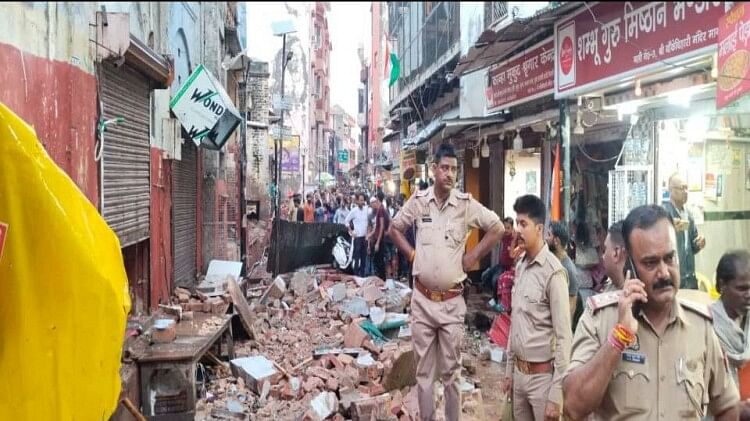 वृंदावन में बिल्डिंग गिरने से पांच की मौत: चारों तरफ थी चीख पुकार, मंजर देखकर कांप गई लोगों की रूह