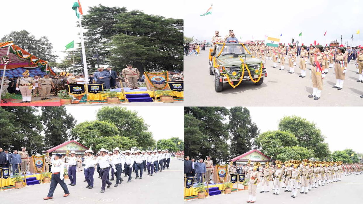 Independence Day: CM sukhvinder Sukhu unfurled the national flag on the ridge, announced the launch of Indira
