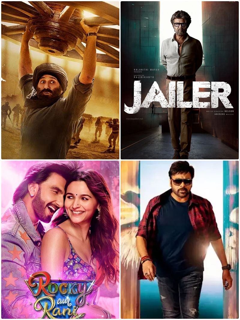 Gadar 2 Bhola Shankar OMG 2 Jailer Rocky aur Rani ki prem kahani