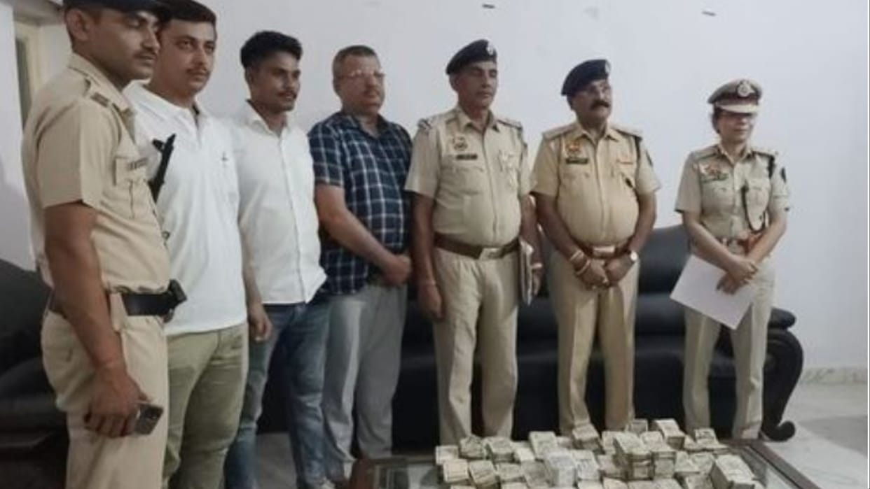 Sonipat: In the case of 1.05 crore loot, three arrested including the accused brothers