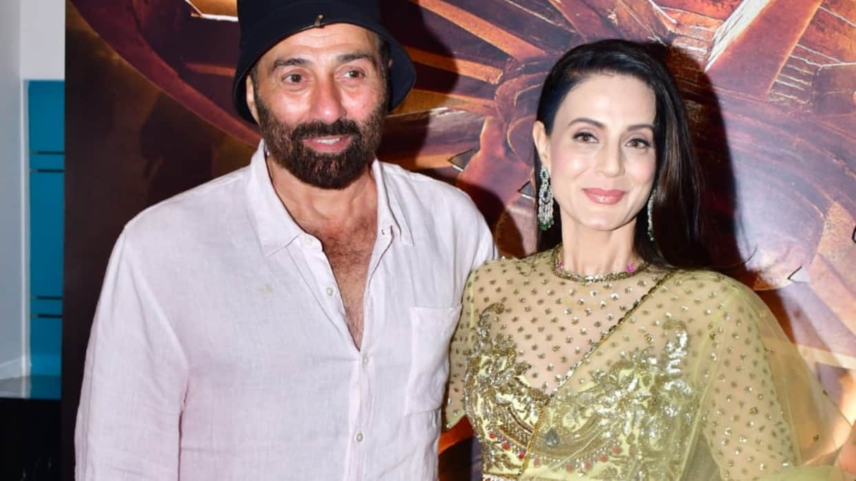 Sunny deol ameesha patel film Gadar 2 success party actor says soon big film will be announced