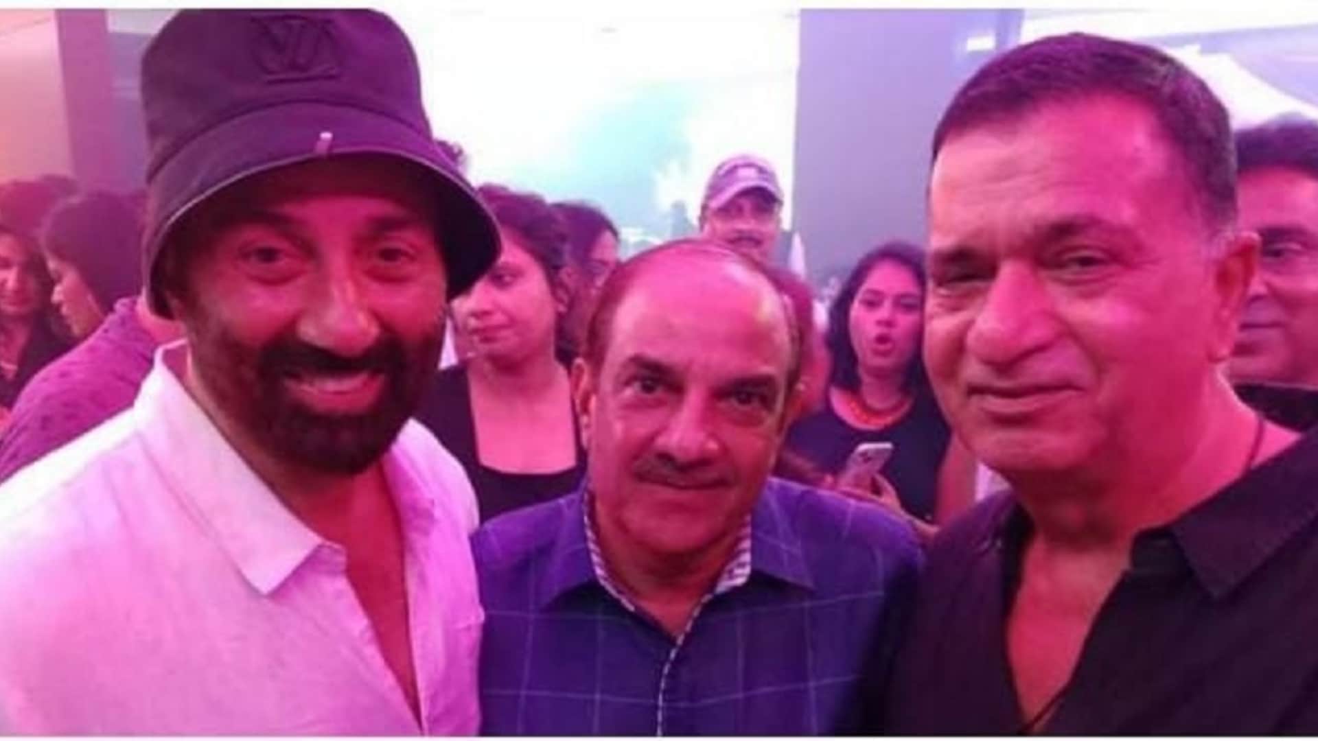 Sunny deol ameesha patel film Gadar 2 success party actor says soon big film will be announced