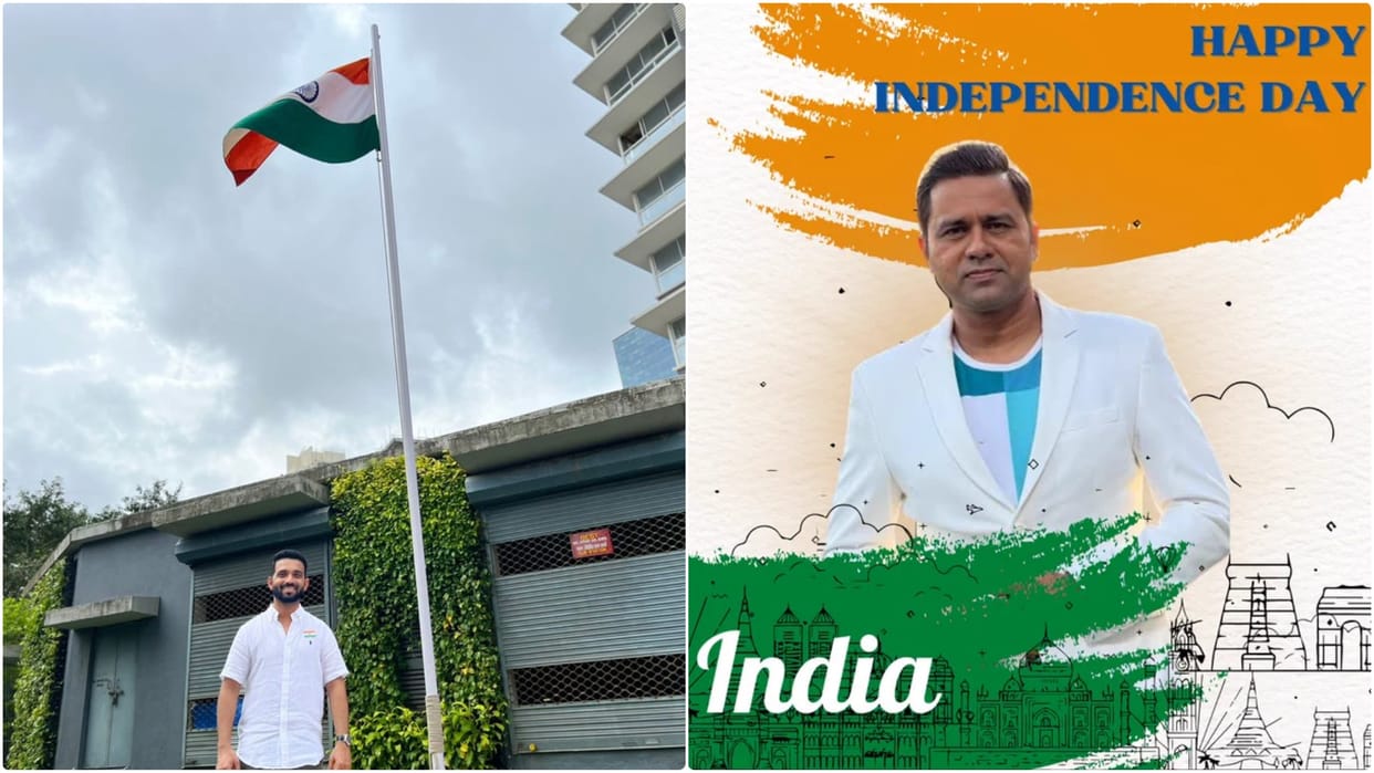 Indian cricketers wish Happy independence day to all indians on the occasion of 77th independence day