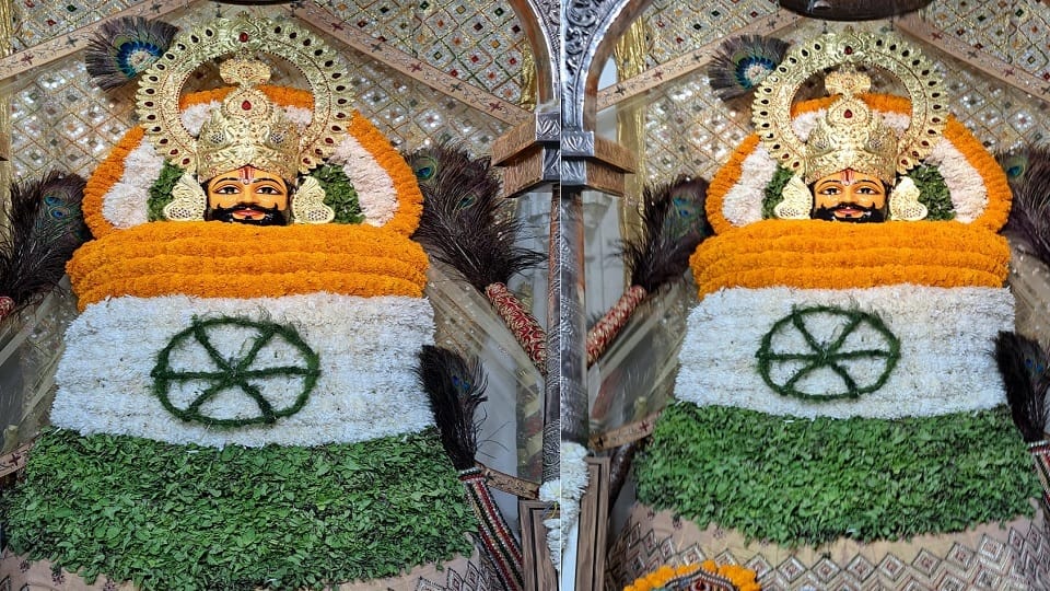 Independence Day 2023: Sham Baba was decorated on lines of tiranga in Hansi