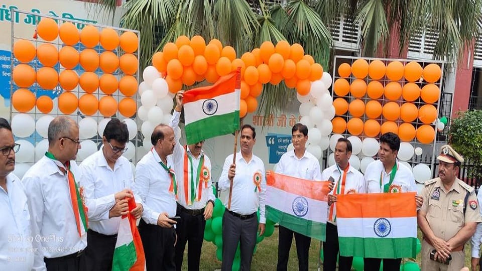 Independence Day celebrated in Shahjahanpur