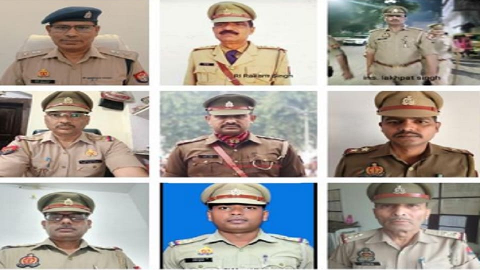 Moradabad: Union Home Minister  Excellence Medal to SP Traffic, Prime Minister Meritorious Service Award to RI