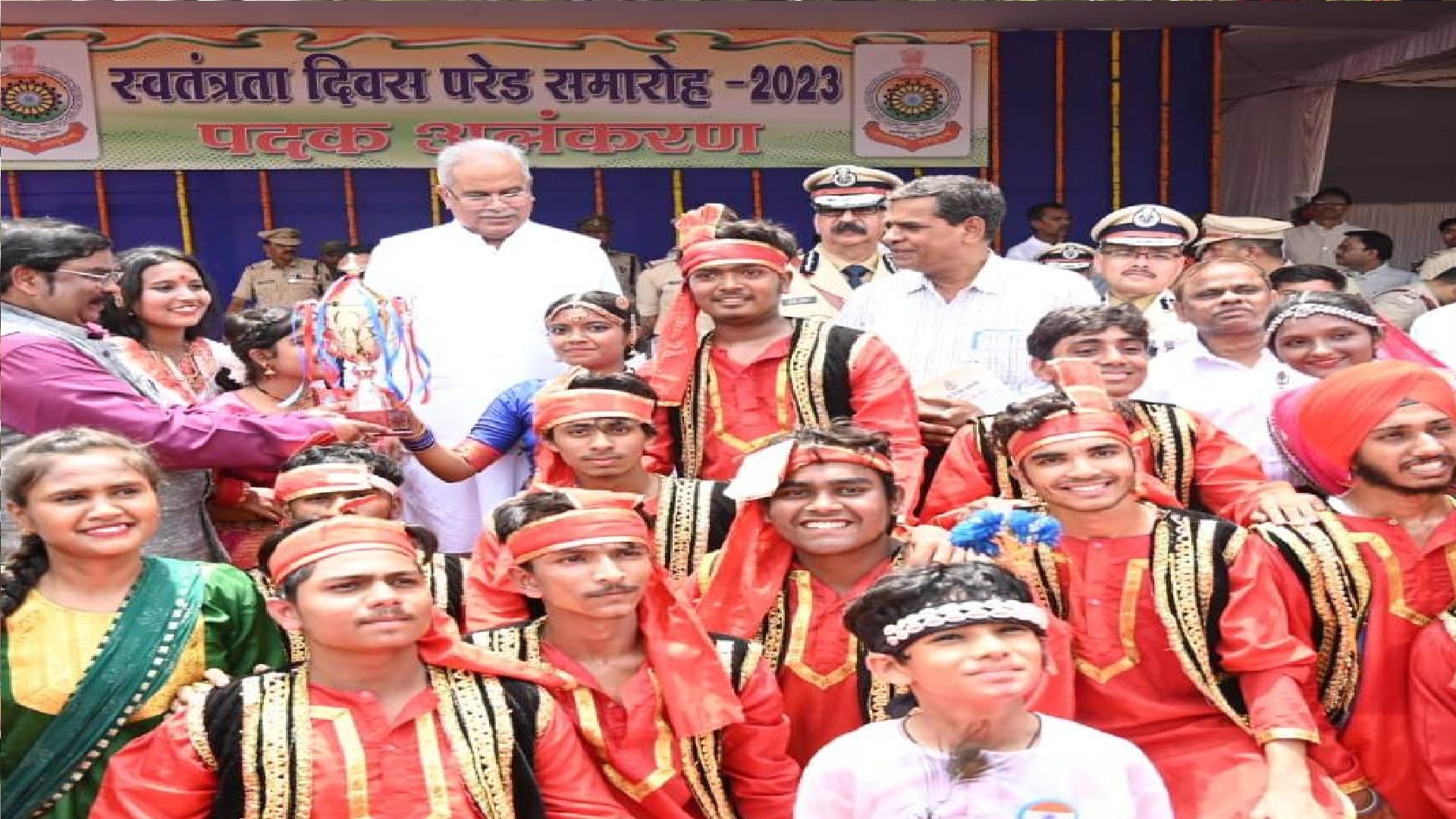 Independence day celebrated in chhattisgarh