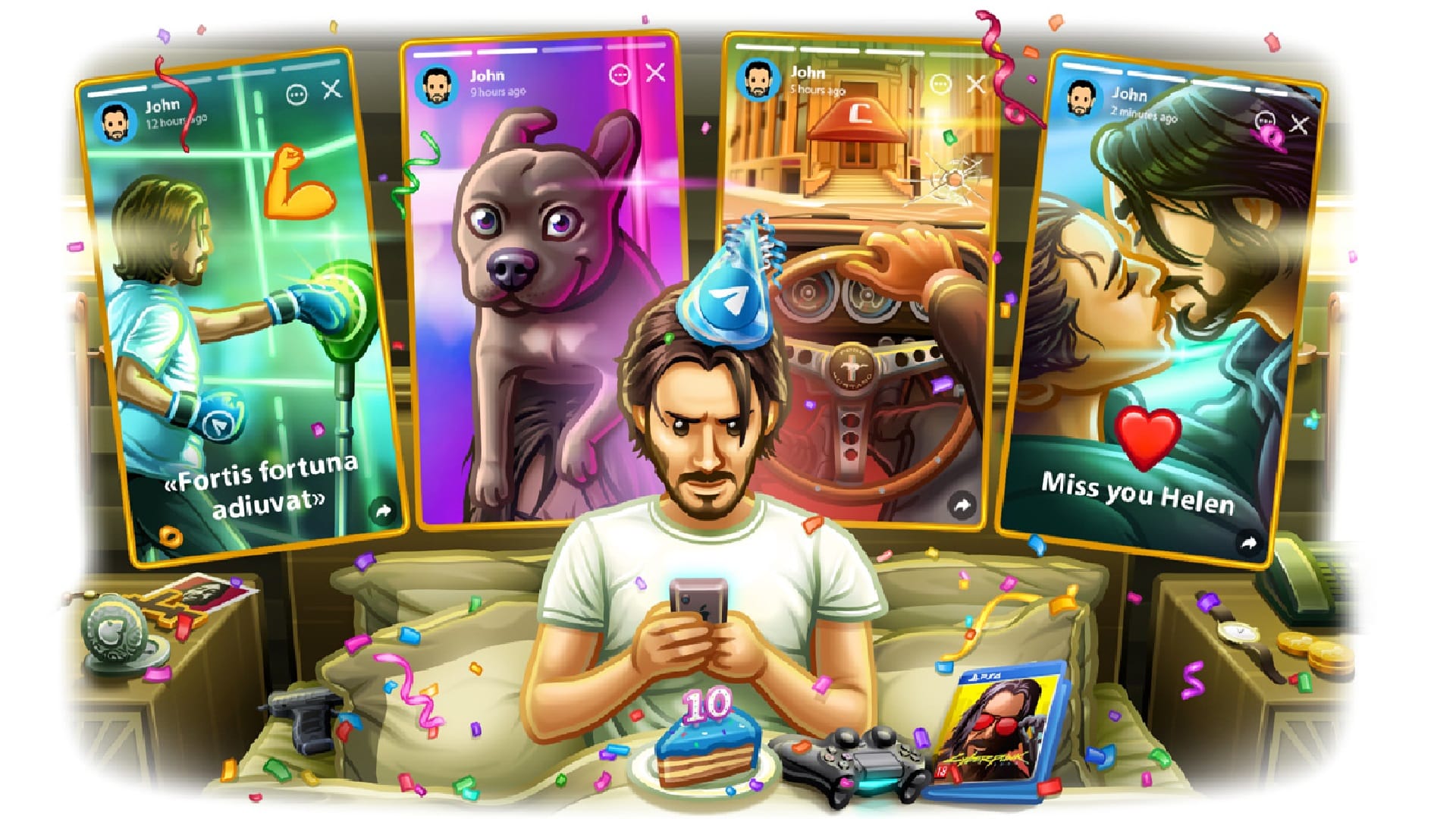 Telegram Stories launched you can edit stories after sent