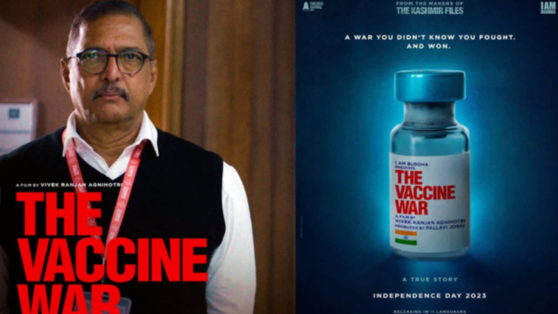 Anupam kher Nana patekar The vaccine war trailer out vivek agnihotri film depicts indian scientists struggle