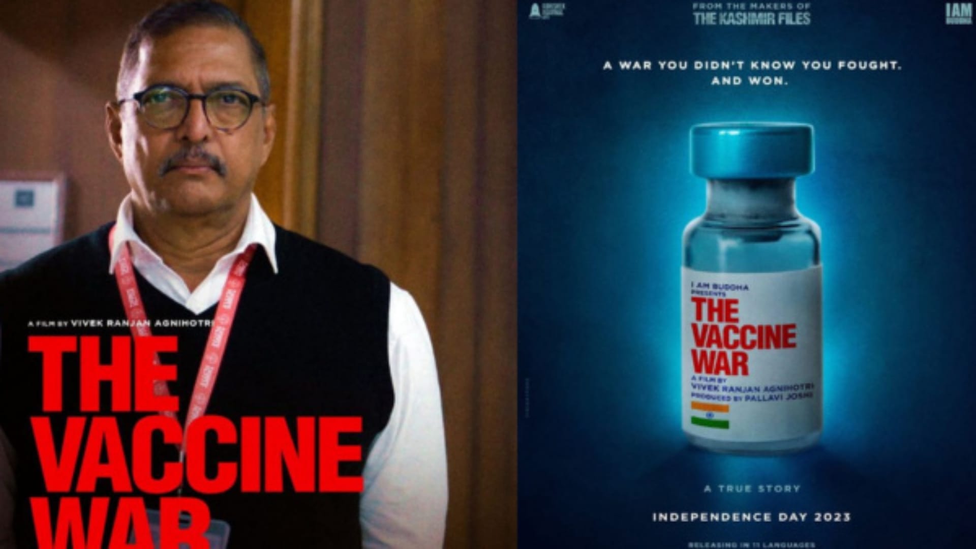 Anupam kher Nana patekar The vaccine war trailer out vivek agnihotri film depicts indian scientists struggle
