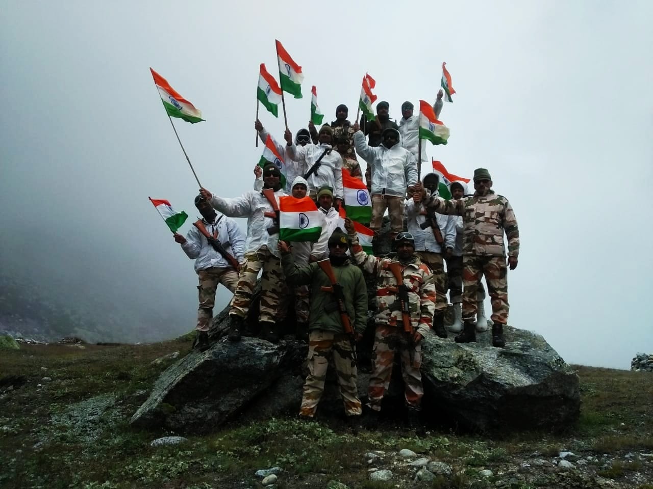 India 77th Independence Day 2023 Celebration in Uttarakhand Photos