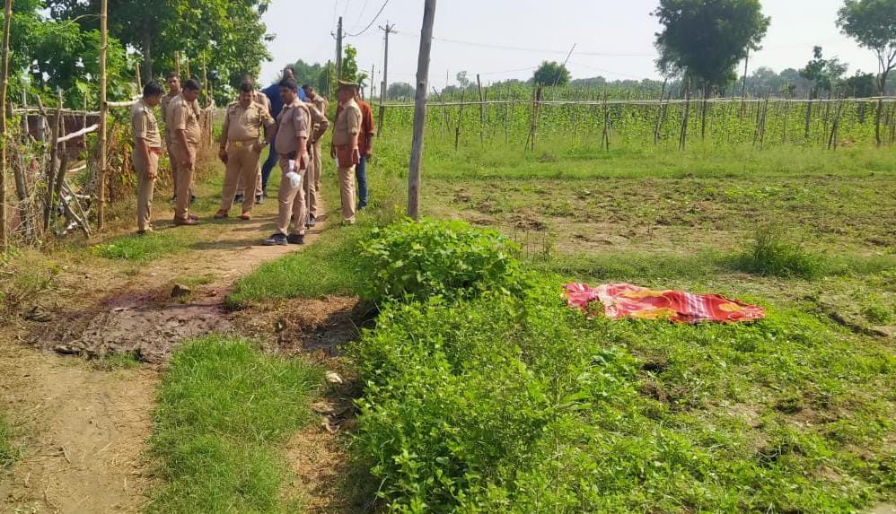Varanasi Crime: Murder of a young man by hitting his head with a brick, police engaged in identification