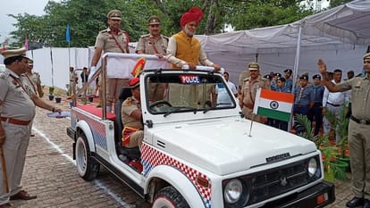 Haryana CM Manohar Lal hoisted flag in Fatehabad