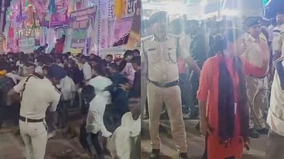 Nalanda News Police beat up mischievous elements who molested outside theater in Malmas fair