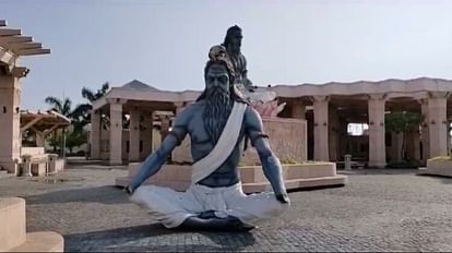 Ujjain: महाकाल लोक पहुंची सप्तऋषि की प्रतिमाएं, अब उद्घाटन का इंतजार, तेज आंधी तूफान से हो गई थीं खंडित Ujjain News: The statues of Saptarishi reached Mahakal Lok, now waiting for the inauguration