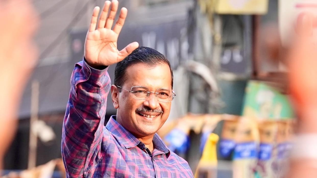 Arvind Kejriwal road show in Madhya Pradesh MP Vidhan Sabha Election