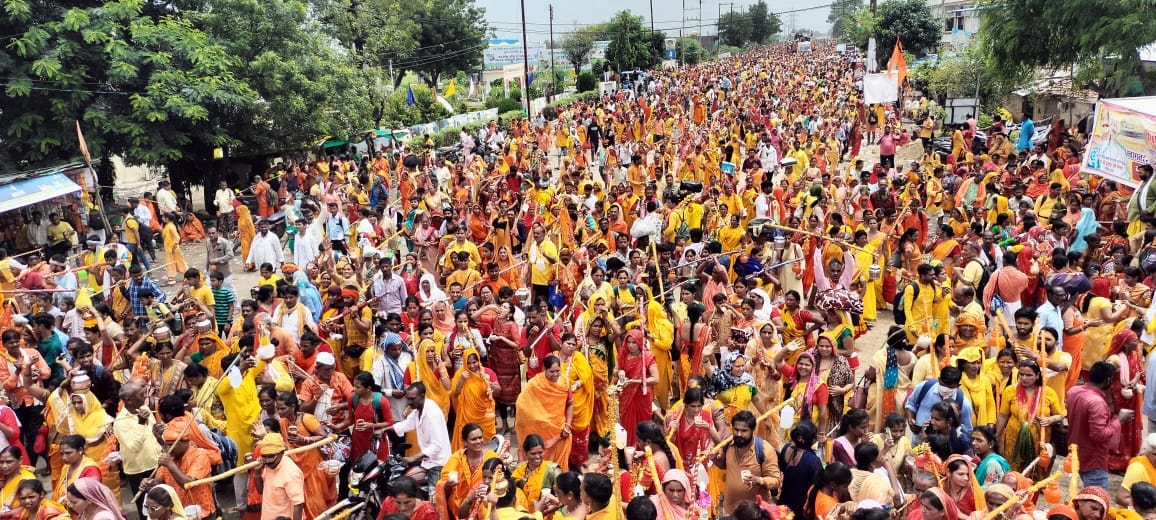 Claim of reaching more than 10 lakh devotees in Kavad Yatra of Kubereshwardham