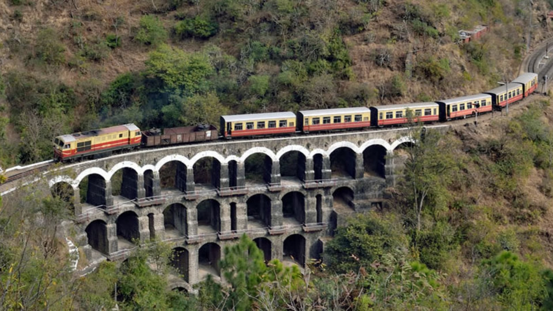 कालका-शिमला रेल मार्ग