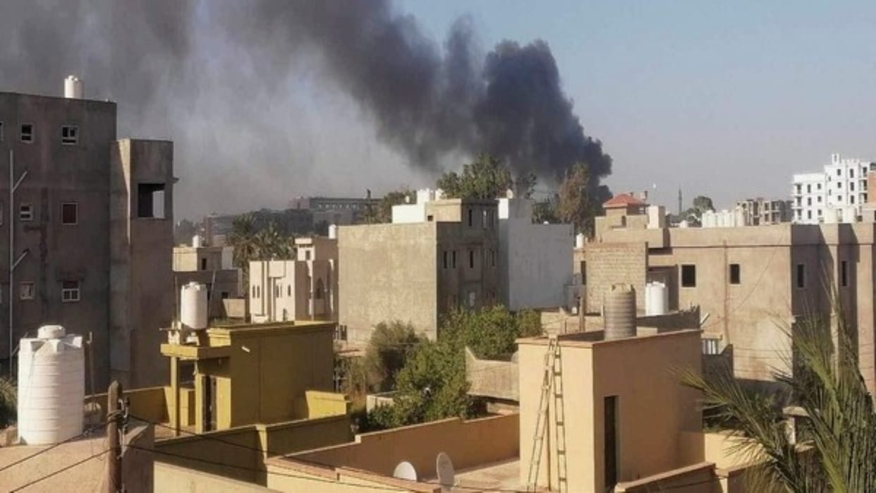 Clash in Libya commander of the 444 brigade Mahmoud Hamza detained his detaintion remains unknown