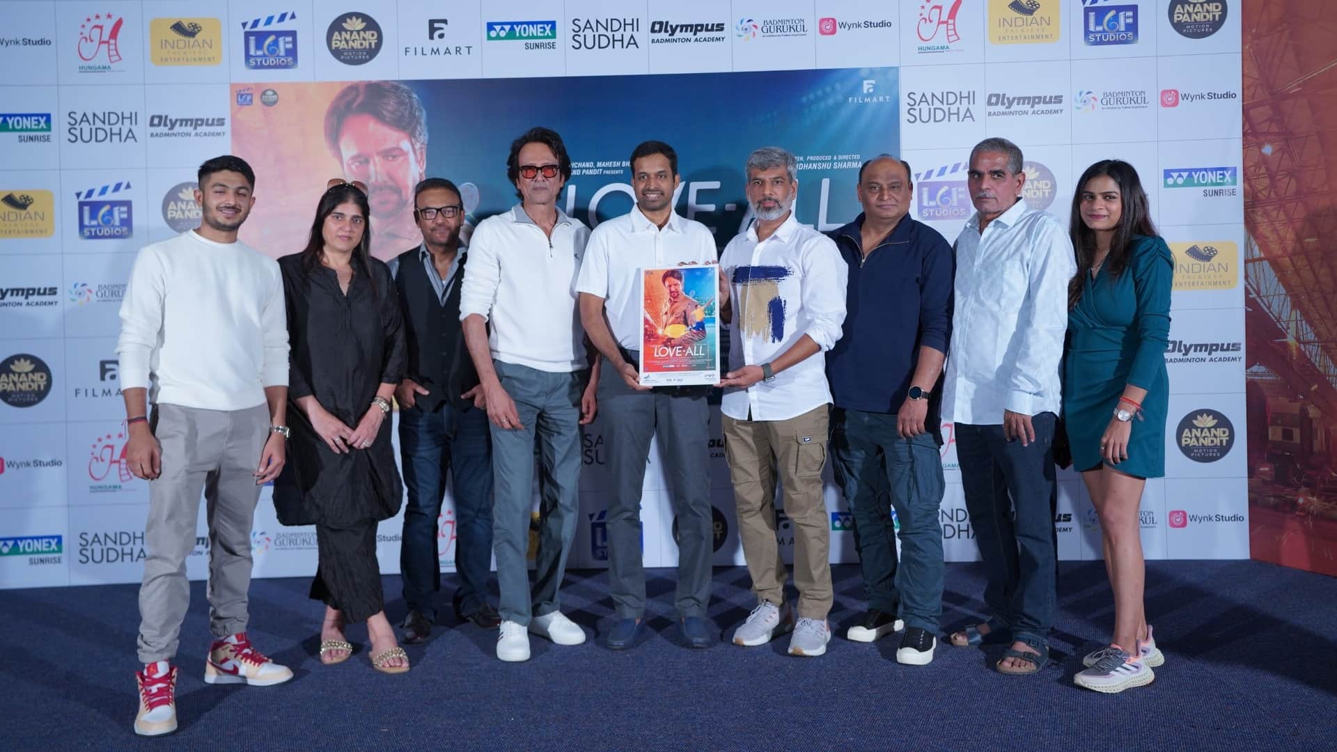 Love All Special Screening for Badminton Players in Hyderabad Pullela Gopichand Kay Kay Menon talks about Film