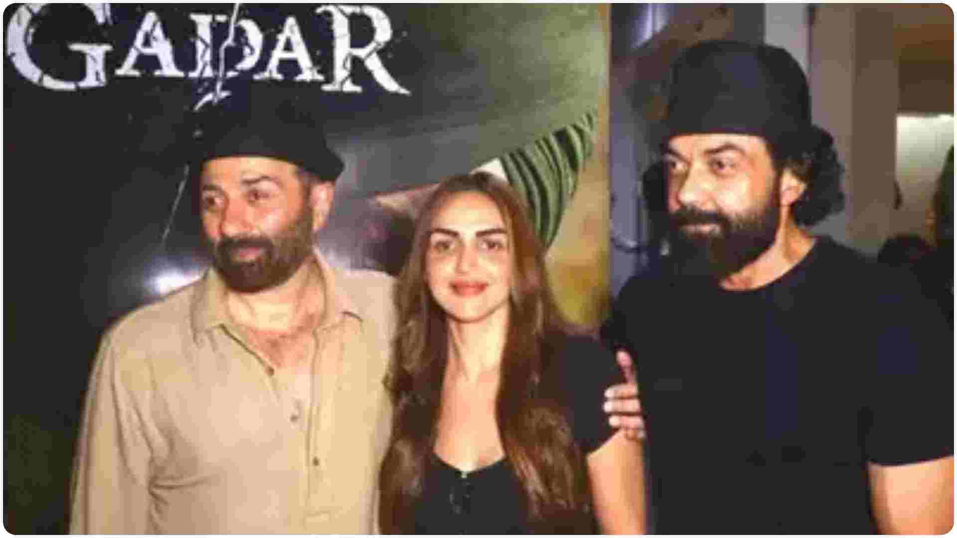 Sunny Deol Give Credit Of Gadar 2 Success To Daughter in law Drisha Acharya Karan Deol Wife