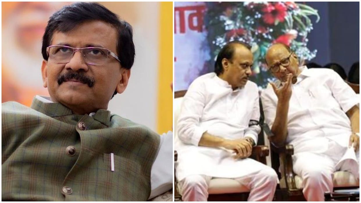Maharashtra Politics: Sanjay Raut Commented Ajit Pawar is Not Big Enough To Offer A Role To Sharad Pawar
