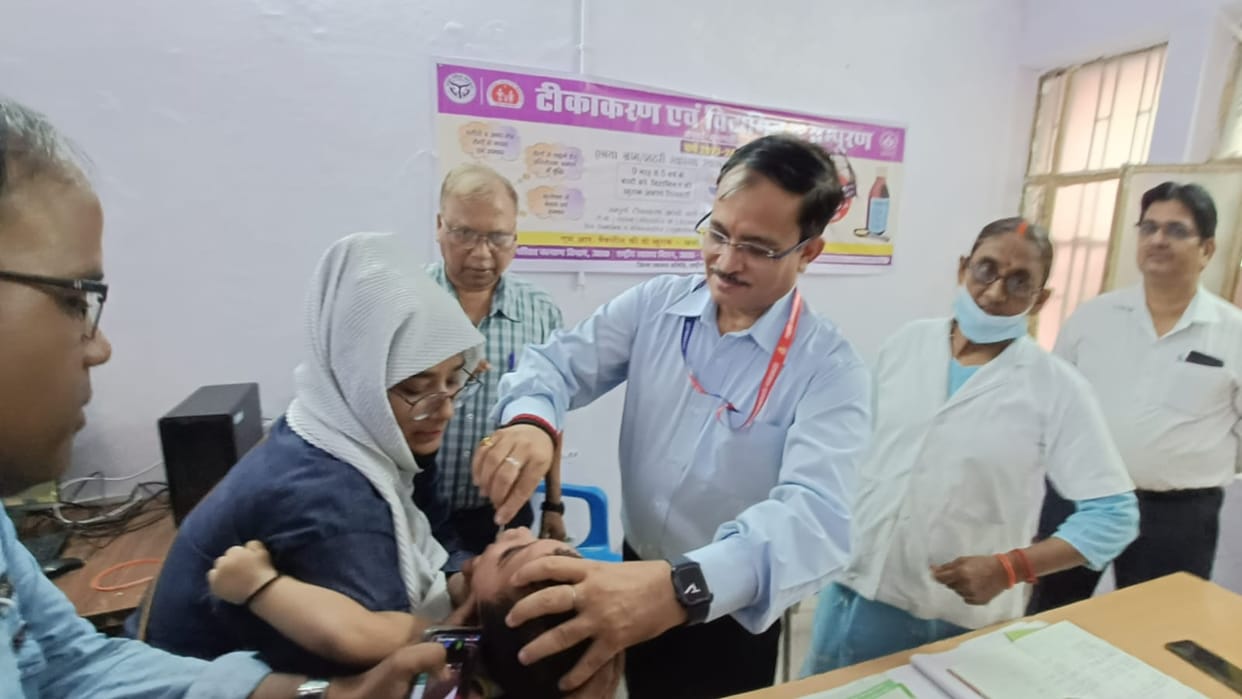 Vitamin A supplements will free children from malnutrition varanasi CMO launched  campaign