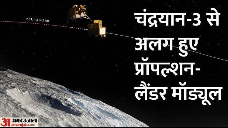 Chandrayaan-3: चंद्रयान-3 का लैंडर और प्रॉपल्शन मॉड्यूल अलग हुए, अब 23 अगस्त को सॉफ्ट लैंडिंग की तैयारी