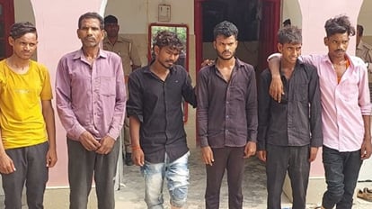 miscreants who teased girl police broke them Two accused seen limping seven arrested in jaunpur