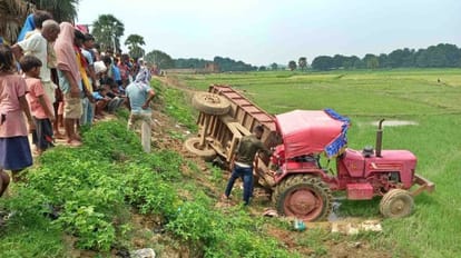 Farmer dies after being crushed by tractor in Jamui