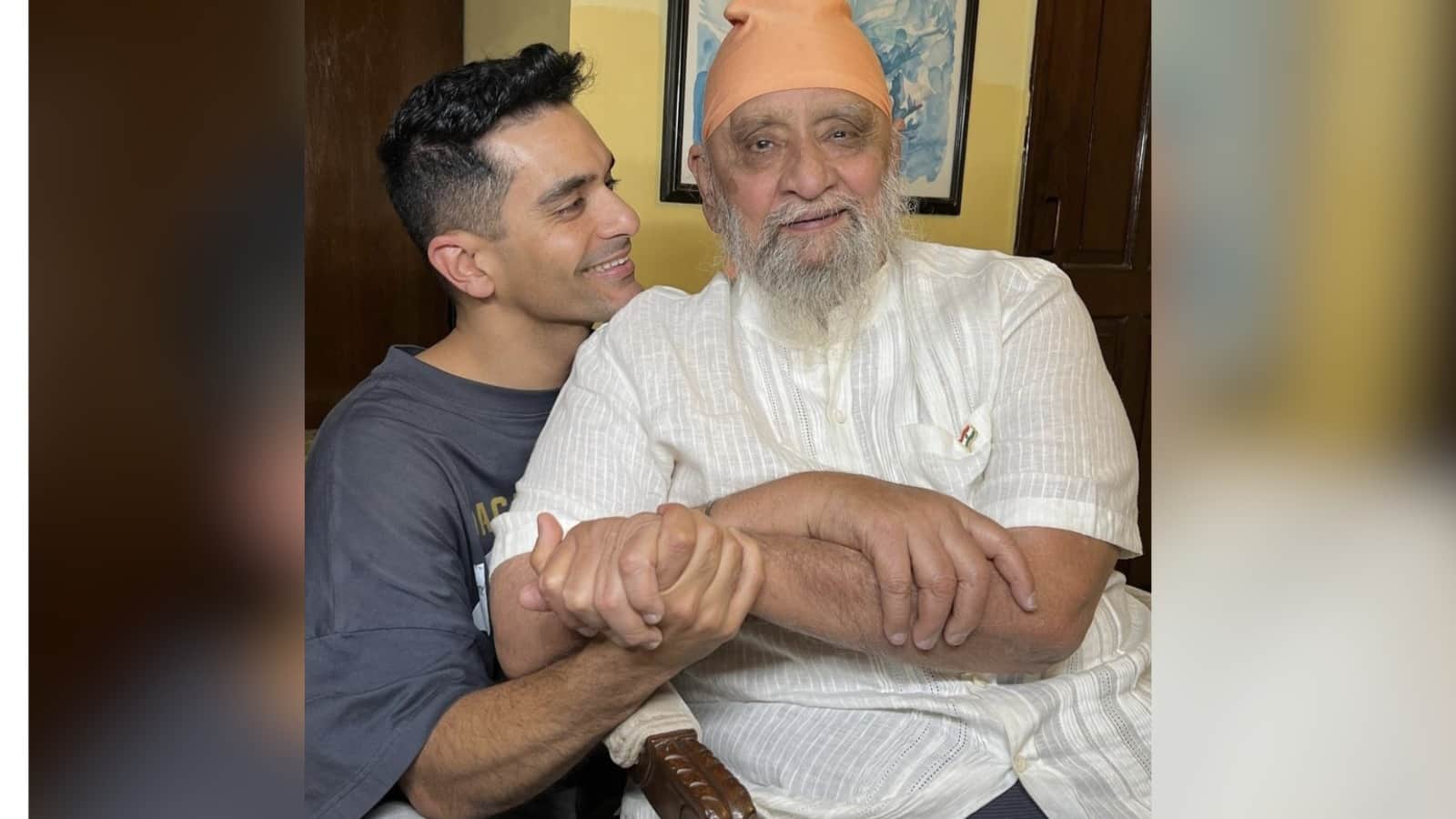 Salman Khan Tiger 3 actor wrote heartfelt message for Angad Bedi After his father Bishan Singh Bedi Demise