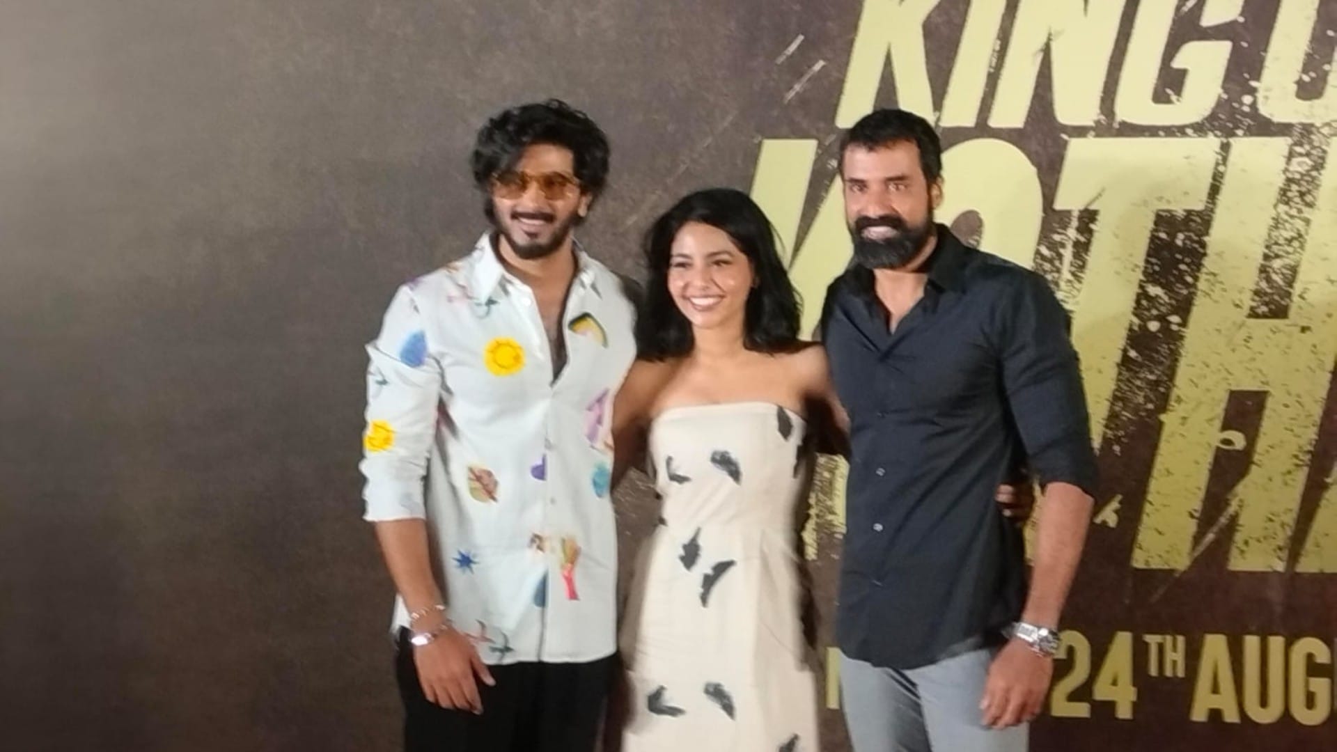 King of Kotha Electricity cut off in Dulquer Salmaan film press conference show trailer talks about his role