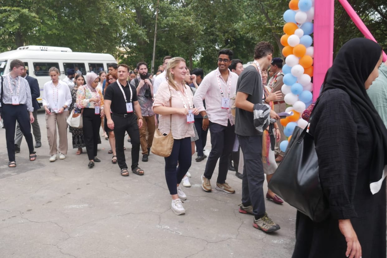 Y20 Summit Delegates arrive for youth conference in Kashi, more than 600 youth from G20 countries will come