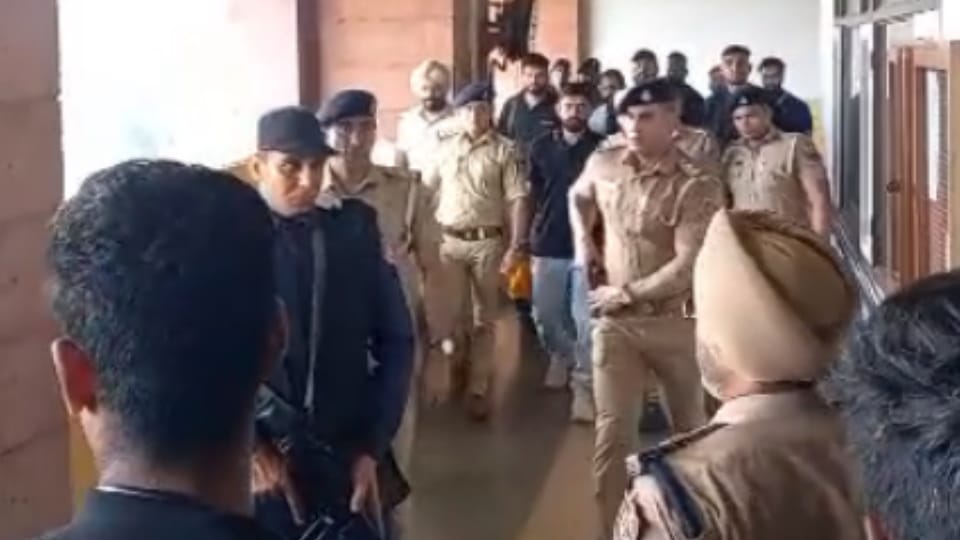 Gangster Lawrence Bishnoi produced in chandigarh district court Sonu Shah murder case
