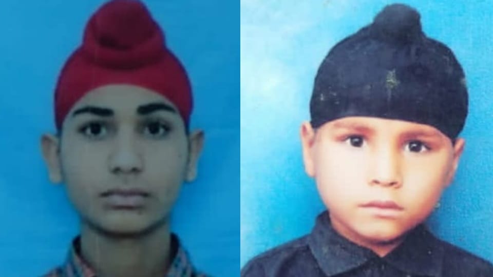 Two Cousins drown in drain at sri hargobindpur in Batala