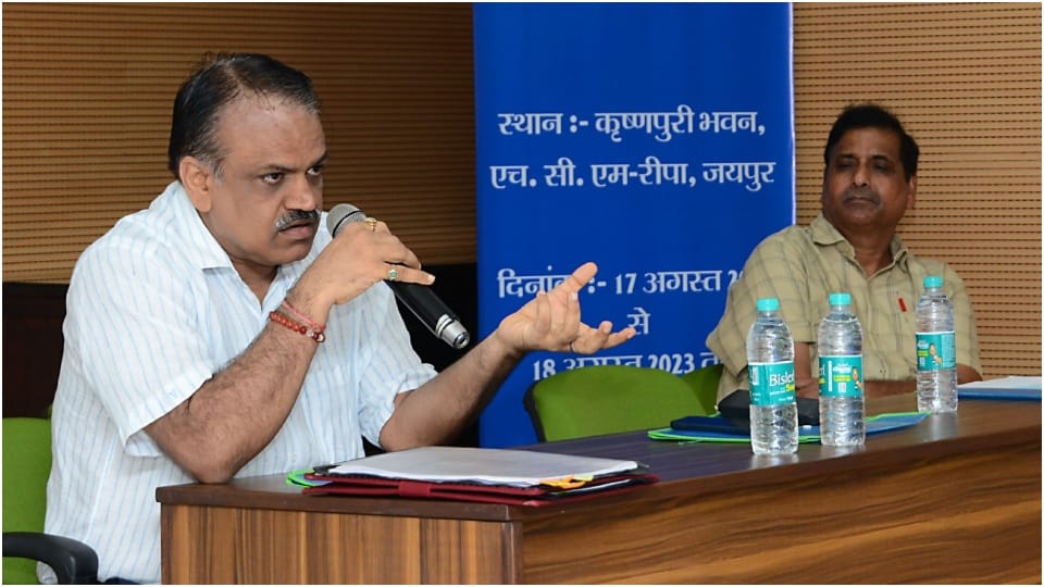 Two day training program for District Election Officers started in Rajasthan