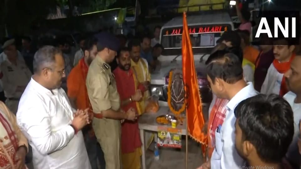 Budha Amarnath Yatra 2023: first batch of devotees of Bhole Baba to leave with Bhoomi Pujan