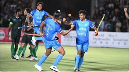 Hockey: India beat Spain 6-2, Rohit and Sudeep scored two goals