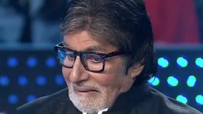 KBC 15: शो में शराबी बन आपे से बाहर हुए अमिताभ, मंच पर महिला की लगाई जमकर क्लास KBC 15 Amitabh Bachchan become sharabi on set and conducts a women class during Ghoomer Promotion