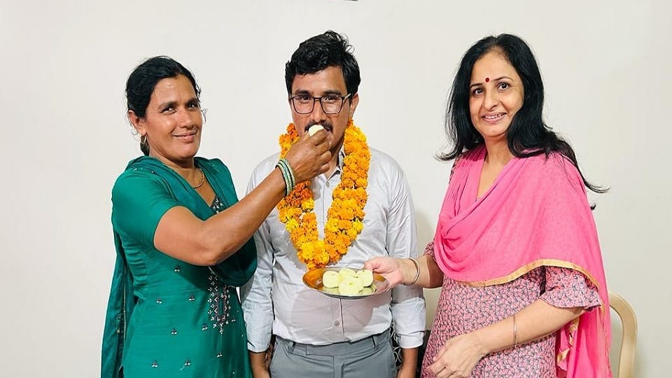 Ashish Murthy of Bagla village of Hisar will become missile man, selected in Bhabha Atomic Research Center