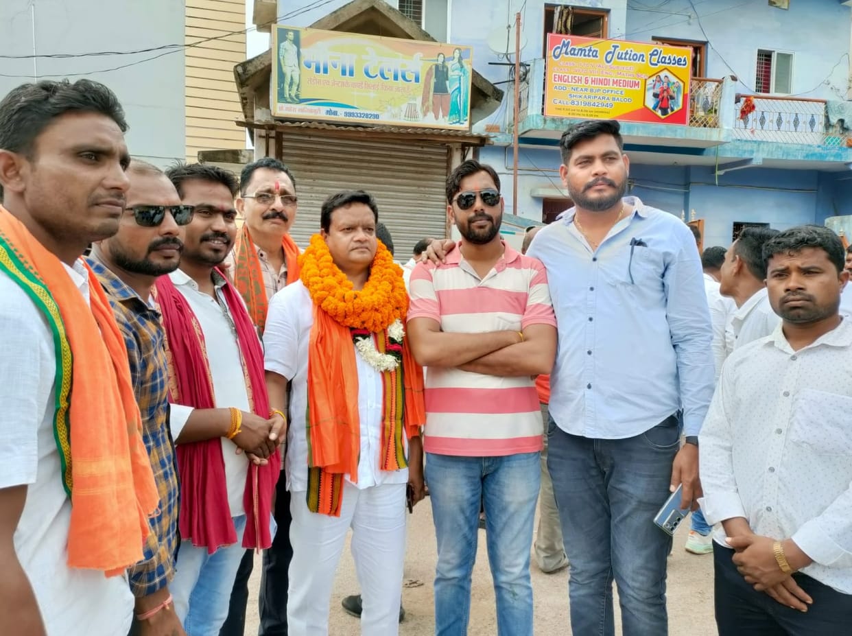 BJP candidate Devlal Thakur targeted Congress government in balod