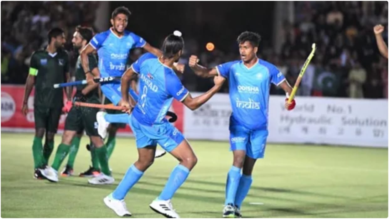 Hockey: India beat Spain 6-2, Rohit and Sudeep scored two goals