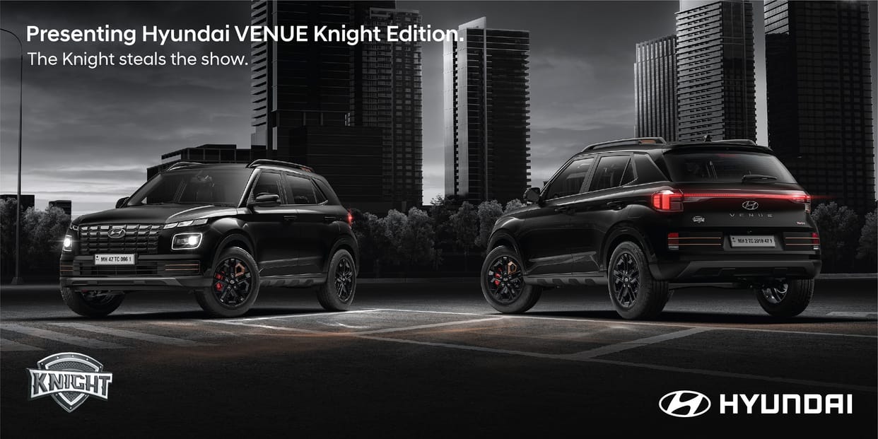 Hyundai Venue Knight Edition Launched in India Know Price Features Specs