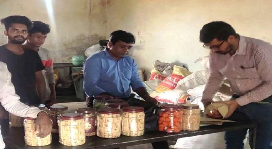 Food and Drug Administration team sent samples of non standard sweets to food testing laboratory