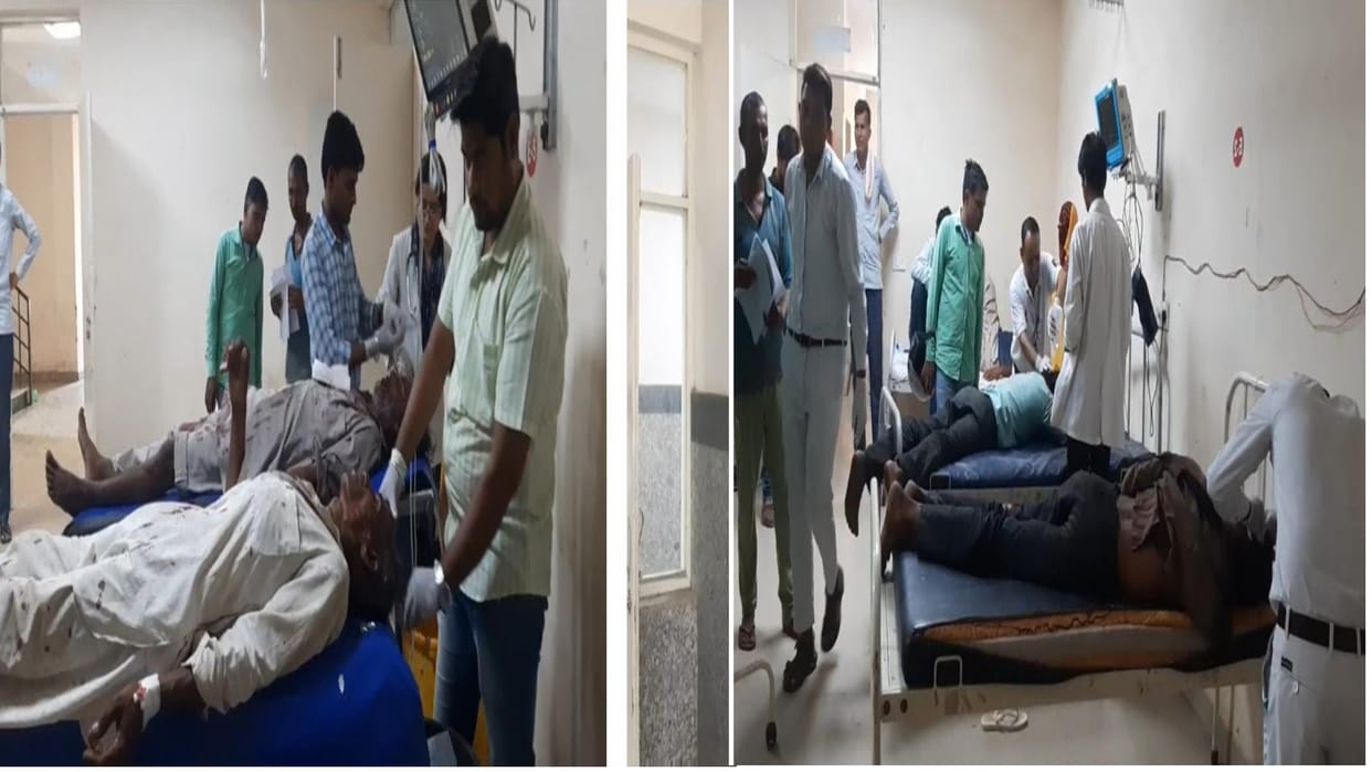 Churu Crime News Bloody clash between two groups after forcibly lifting schoolgirls seven people injured