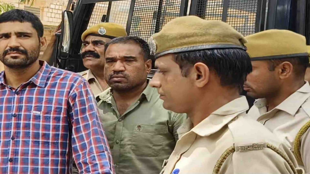 Nagaur police presented gangster's associates before the court after seven and a half years