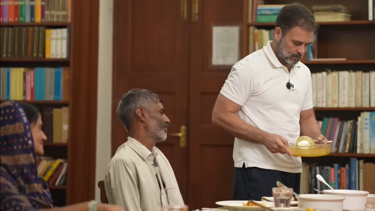 Like Sudama meeting Krishna: Vegetable vendor on his meeting with Rahul Gandhi