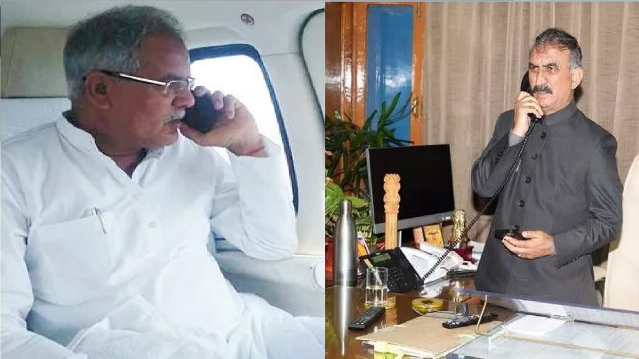 CM Bhupesh Baghel announced 11 crores for Himachal Pradesh to recover from natural calamity