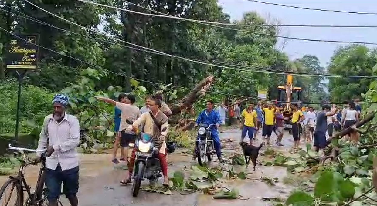 Uttarakhand Weather Update Today: Flood Situation in Jollygrant SDRF Took Over Debris on Yamunotri Highway